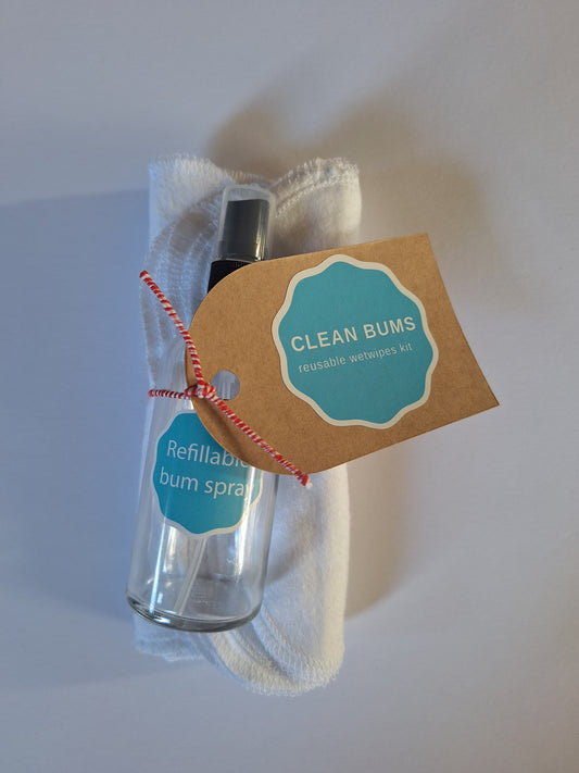 Reusable wipes set