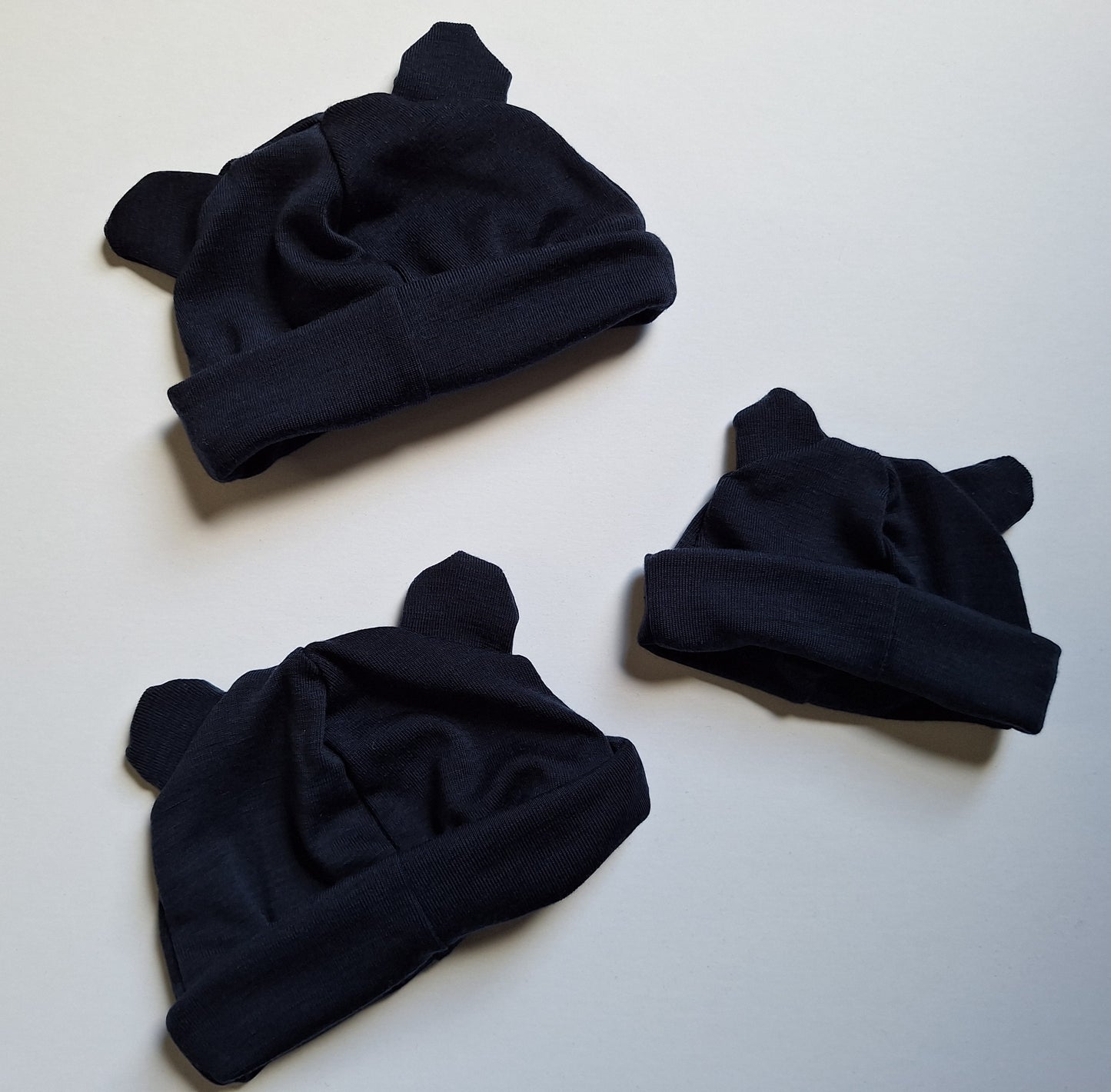 Baby bear merino beanie